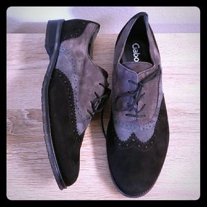 Suede Oxfords